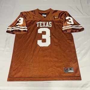 Nike Texas Longhorns #3 Football Jersey Youth Medium Burnt Orange